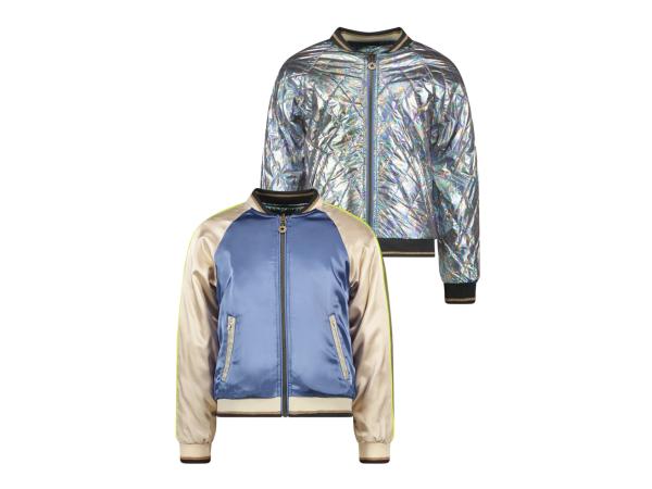 Like Flo F402-5200 Meisjes Jas - Blue - Maat 140