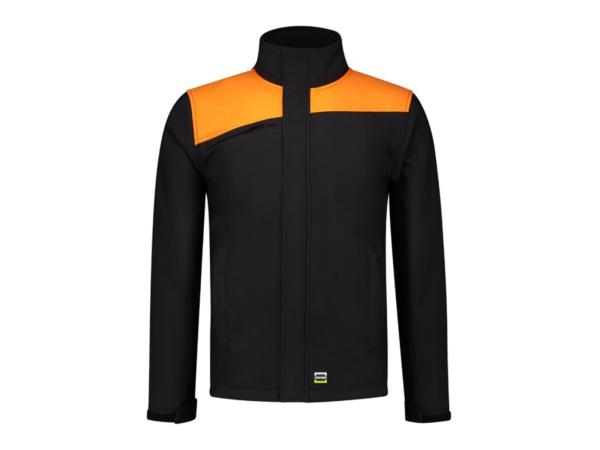 Tricorp softshell jas maat L zwart/oranje