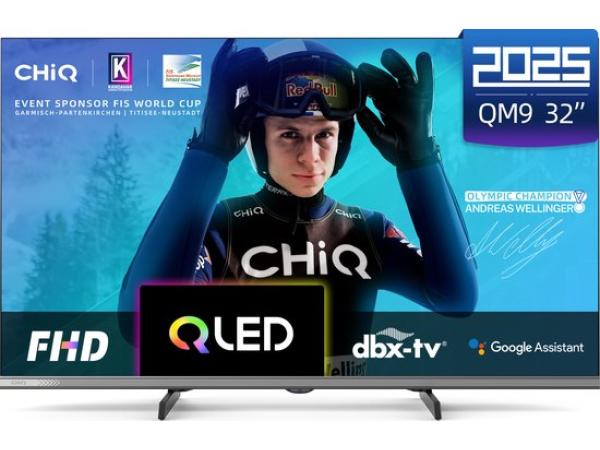 CHiQ L32QM9G 32" QLED Full HD Smart TV Google TV