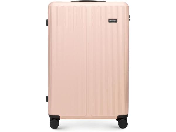 WITTCHEN Stripes Line hardcase 96L poederroze
