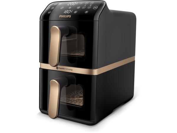 Philips Airfryer 4000 NA462/70 dual basket 10L