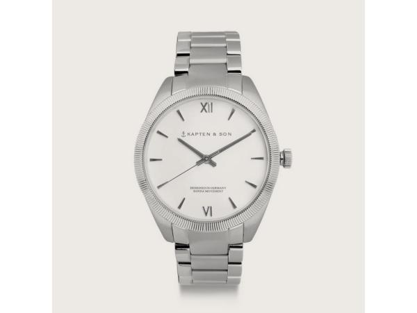 Kapten Son Crush Silver Steel Horloge