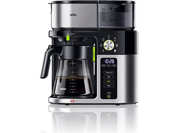 Braun KF9050BK MultiServe Koffiezetapparaat Zwart/RVS