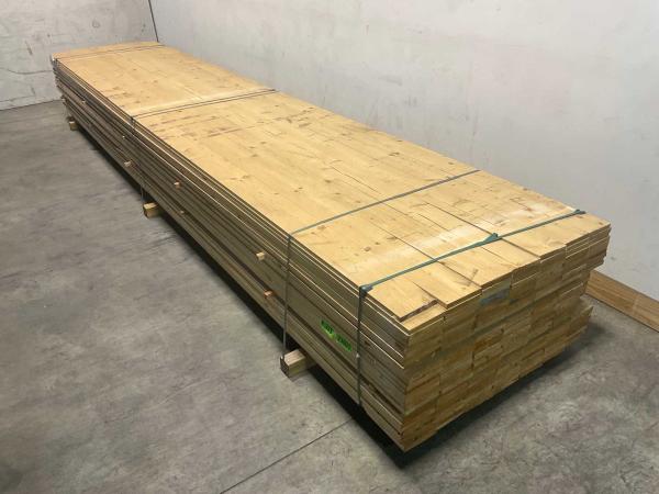 50x Vuren plank geschaafd 510x14,5x2cm