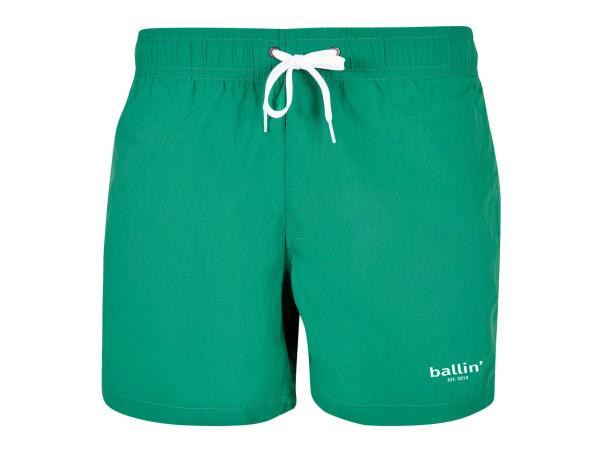 Ballin Est. 2013 Small Logo Zwembroek Groen - S
