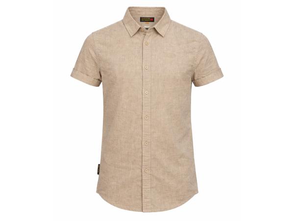 Norlund Cran Linnen Shirt Beige - L