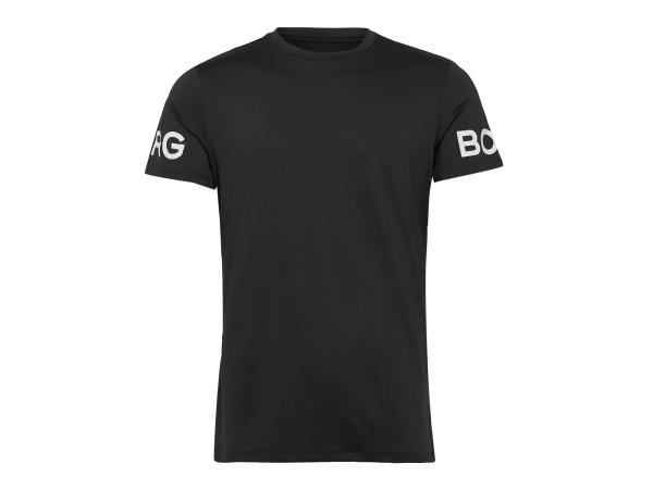 Bjorn Borg Performance Tee Zwart - S