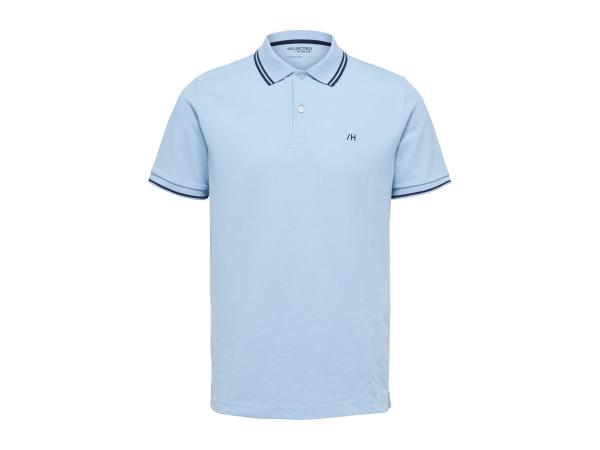 Selected Homme Dante Sport Polo Lichtblauw - S