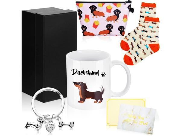 Nuenen 5-delige cadeauset - teckelthema -