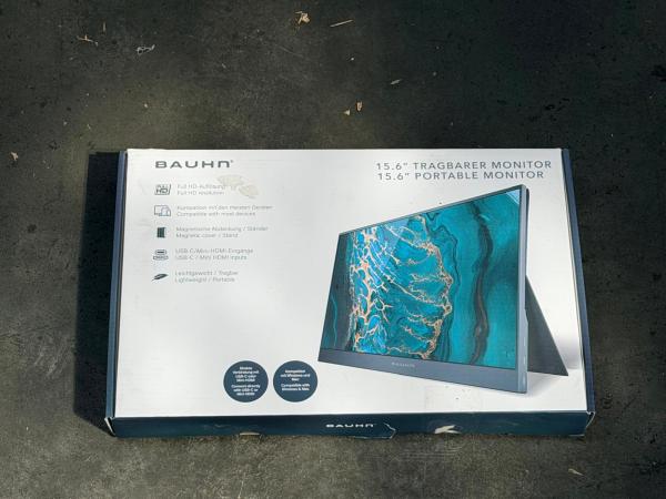 Bauhn Draagbare Monitor 15,6" Full HD