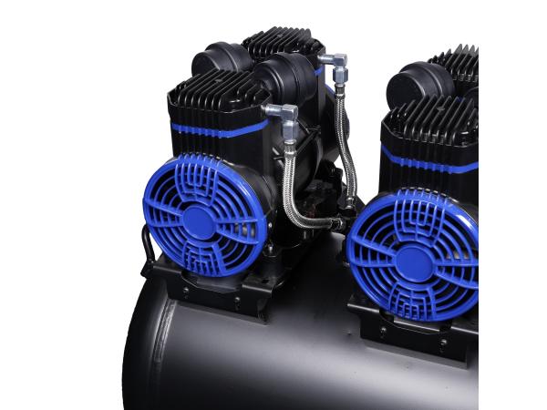 Compressor olievrij 3x1pk 100L tank 230V
