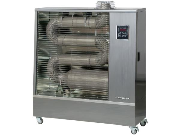 Infrarood dieselstraler Pro 13 kW silver 140-750 m³ MW Tools