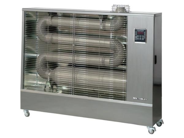 Infrarood dieselstraler Pro 16 kW silver 180-920 m³ MW Tools