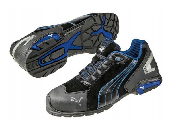 Puma veiligheidsschoen maat 40 S3 Rio blauw/zwart