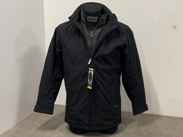2x Weatherproof herenjas Stretch Tech dubbele laag maat S