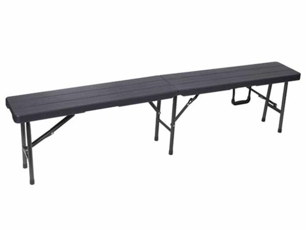 Perel vouwbank met houtlook 180x25x43cm