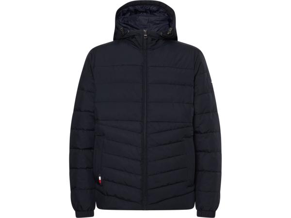 Tommy Hilfiger Branded Hooded Jacket Desert Sky - S
