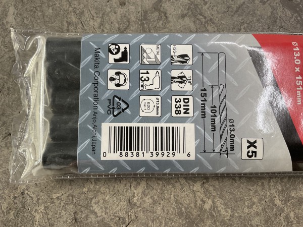 10x-makita-d-38803-5-pack-metaalboor-13x151mm
