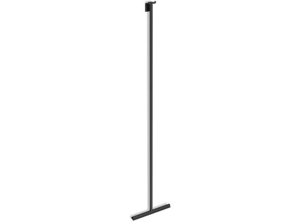 Novio vloerwisserset met haak 24x120cm Umea mat zwart