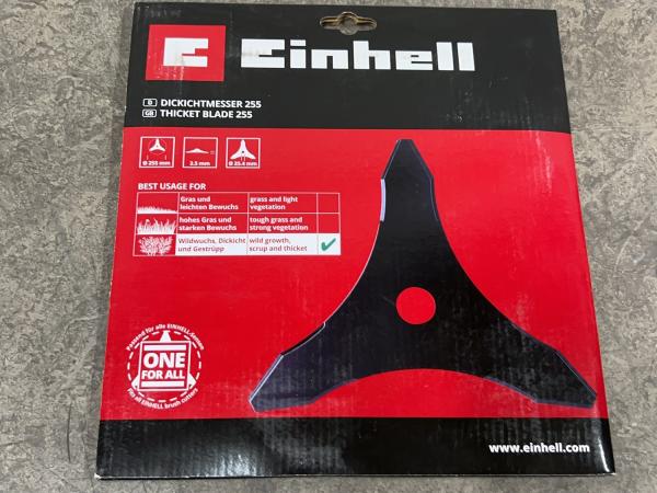 5x Einhell bosmaaierblad ø255mm