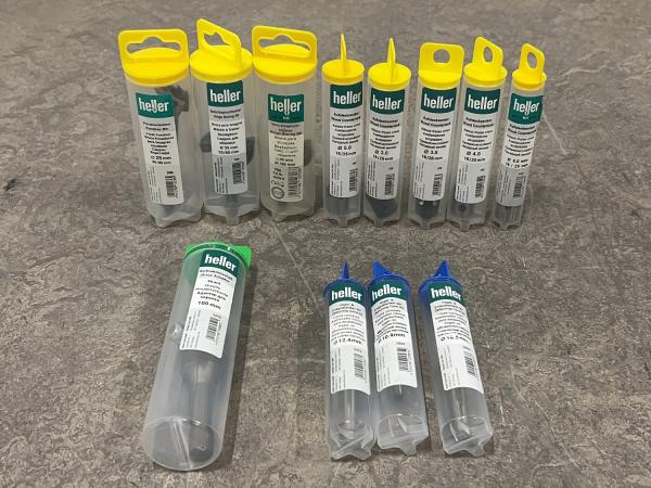 Heller verzinkboor set 12-delig