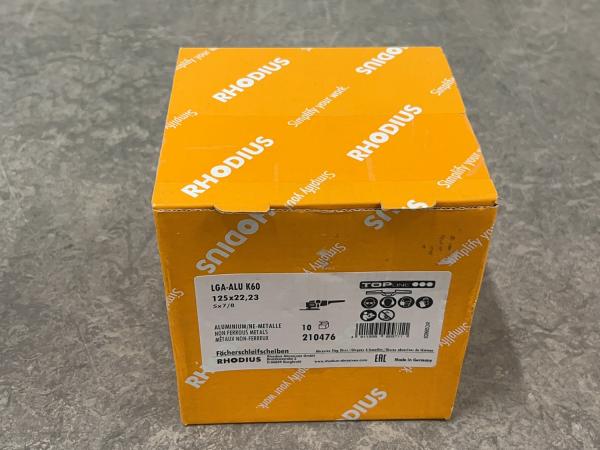 2x Rhodius lamellenslijpschijf ø125mm 10-pack