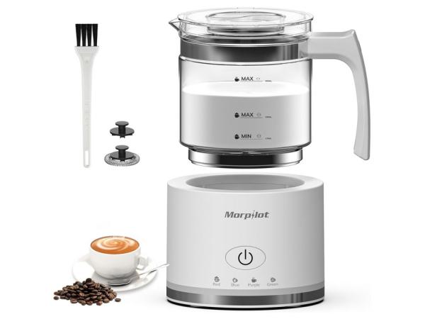  Over dit item      Morpilot 4 in 1 Melkopschuimer Wit