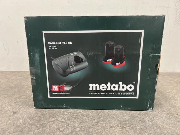 Metabo basisset 10,8V 2,0 Ah