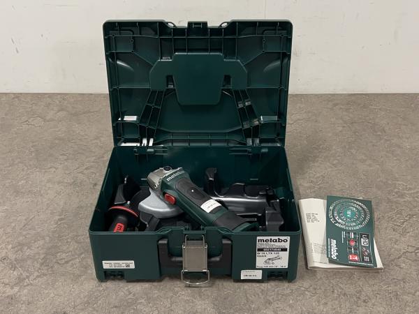 Metabo haakse slijpmachine body 18LTX125 Quick
