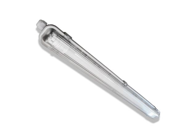 12x 60cm enkele LED TL T8 armaturen waterdicht