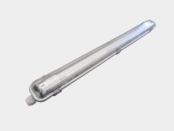 24x 60cm enkele LED TL T8 armaturen waterdicht