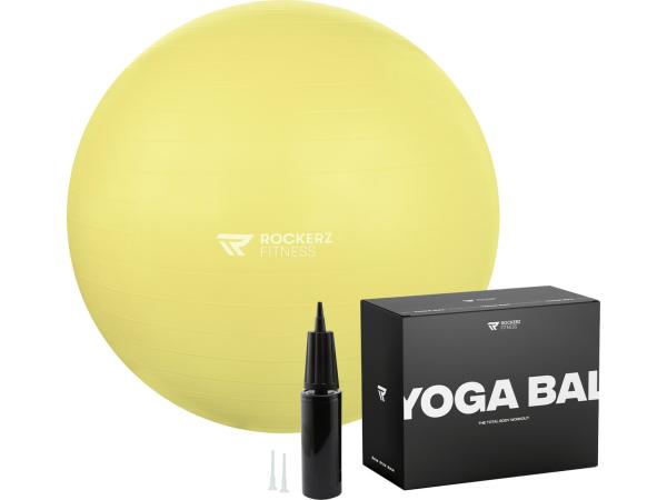 Rockerz Deluxe Yoga bal Fitness bal Zwangerschapbal met pomp