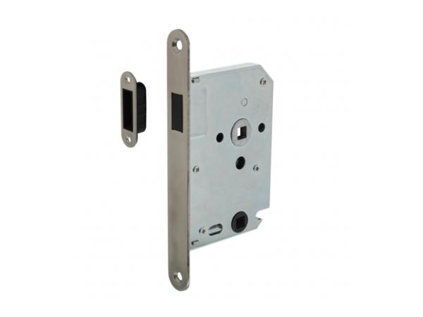 10x Intersteel insteekslot toilet/badkamer met sluitplaat 63/8