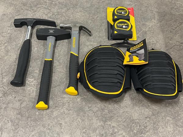 Stanley slag- en meetgereedschap set 5-delig