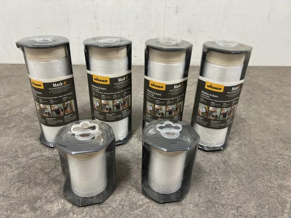 Wagner afdekfolie set 6-delig