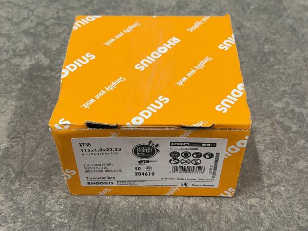 Rhodius slijpschijf ø115mm 50-pack