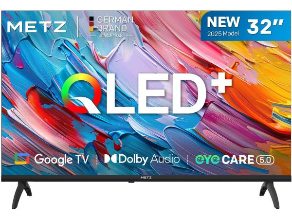 Metz QLED Smart LED TV - 32 inch - HDR 10 - Dolby Audio