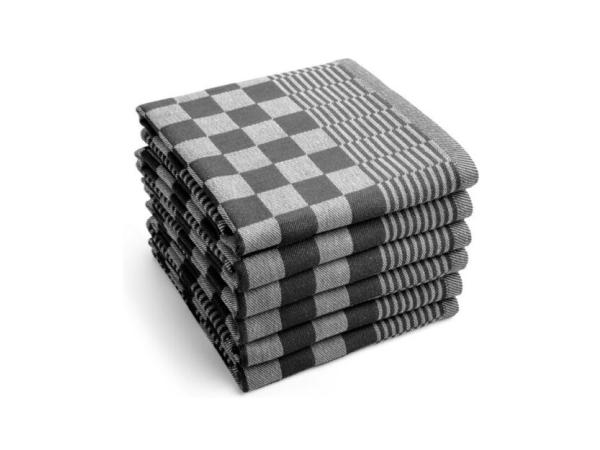 Theedoekenset Zwart – set van 18 stuks