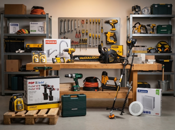A-merk machines en gereedschappen | DeWalt, Stanley, Yale, Hikoki, McCulloch en meer!