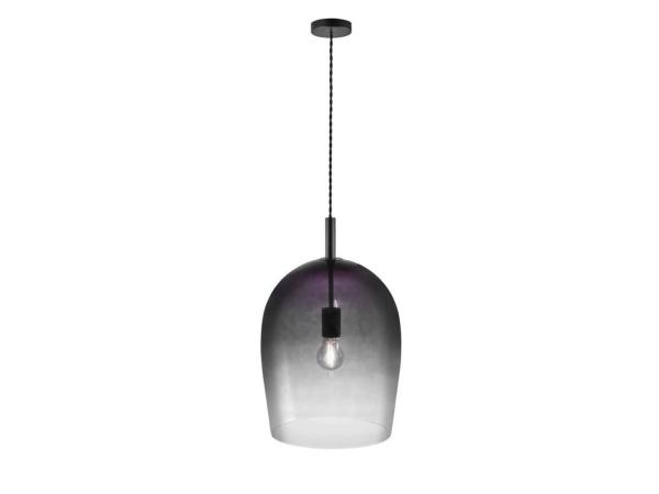 2x Nordlux hanglamp Uma 30 grijs (gerookt)