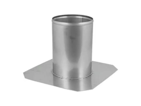 Econox Dakdoorvoer diameter 450 mm plat dak INOX