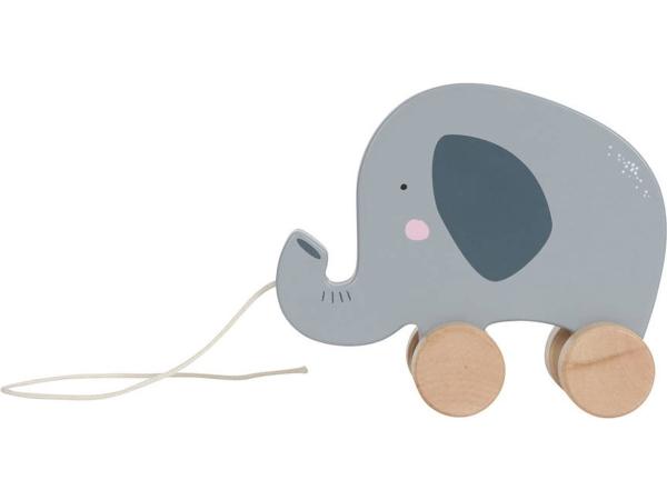 Little Dutch Houten Olifant - Trekfiguur