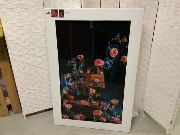 Glasschilderij stil leven 80x120cm