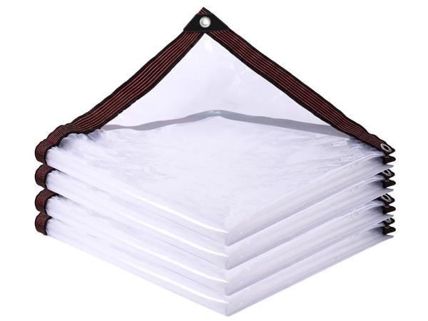 Transparant zeil met ogen  1.5x4m