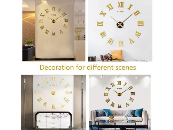 Coraltree DIY 3D wandklok