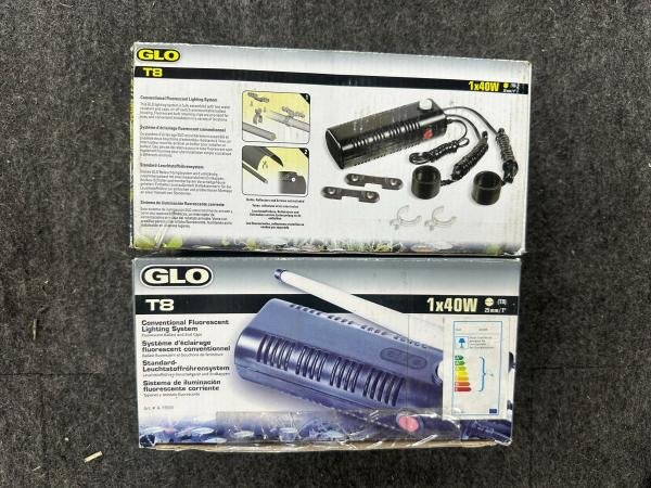 2x GLO T8 Ballast 1x40W voor Aquariumverlichting