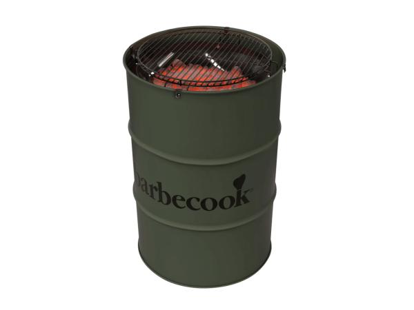 Barbecook houtskool barbecue Edson legergroen