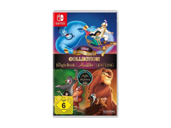 Nintendo Switch - Disney: aladdin, Lion King, Junglebook