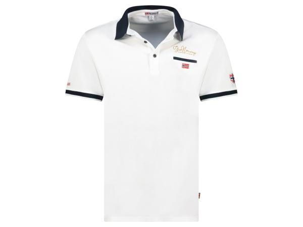 Geographical Norway Kara Polo Wit - XL