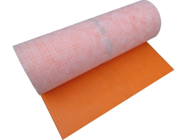 Ontkoppelingsmat Waterdicht Mat Voor Vloer 30m Oranje